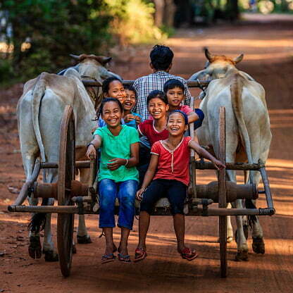 Voyager au Cambodge avec des enfants