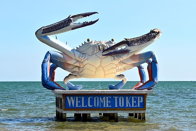 marché aux crabes de Kep