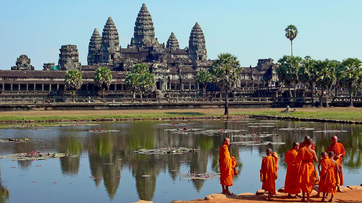 Le temple d'Angkor Wat Siem Reap Cambodge
