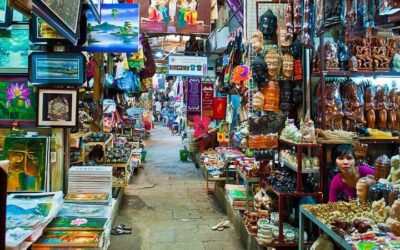 Le marche russe Psar Toul Tom Poung de Phnom Penh