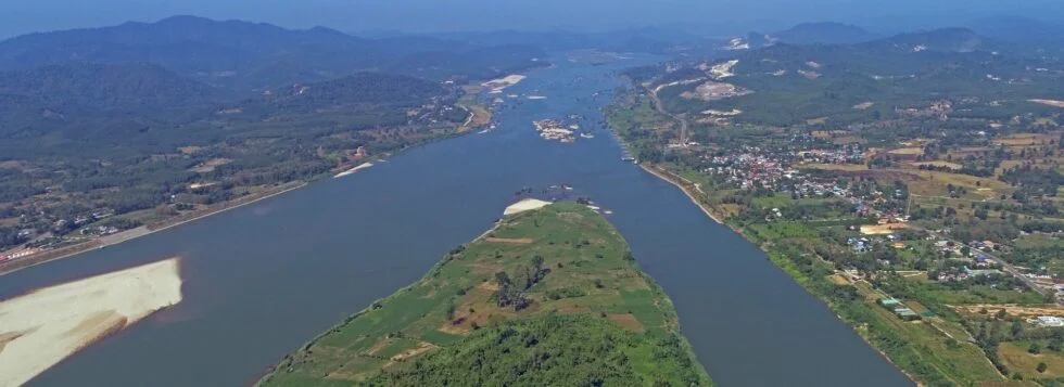 Le fleuve du Mékong au Cambodge