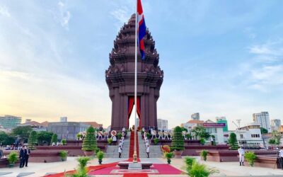 Le monument de l’indépendance du Cambodge