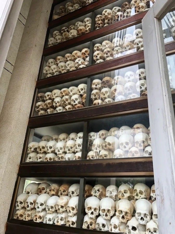 Choeung Ek « Les Killings fields » Phnom Penh Cambodge