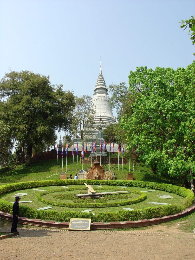 Wat Phnom Phnom Penh Circuit 8 Cambodge
