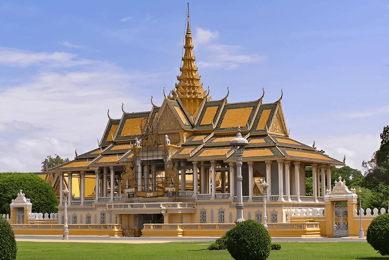 Palais Royal de Phnom Penh, circuit culturel au Cambodge