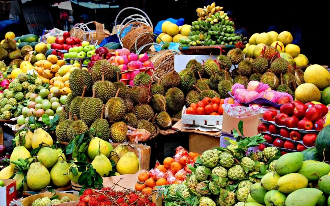 Les délicieux fruits du Cambodge