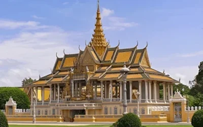 Le palais Royal de Phnom Penh