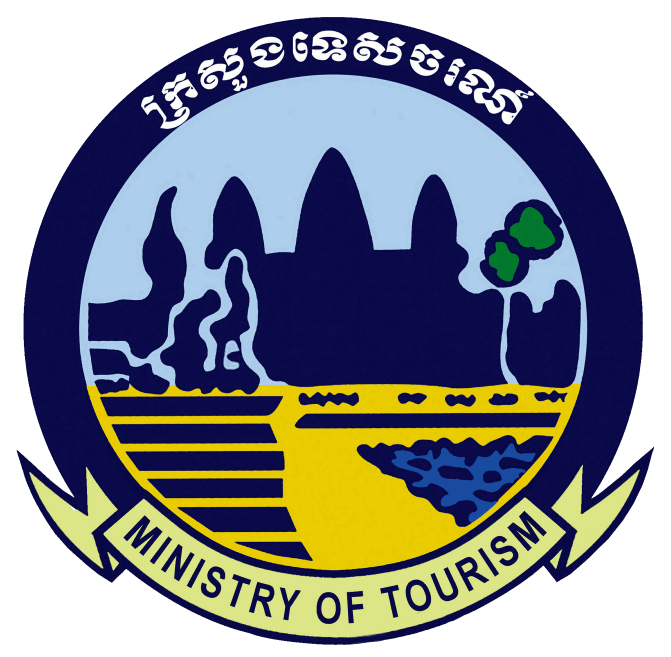 Emblème officiel du Ministère du Tourisme du Royaume du Cambodge