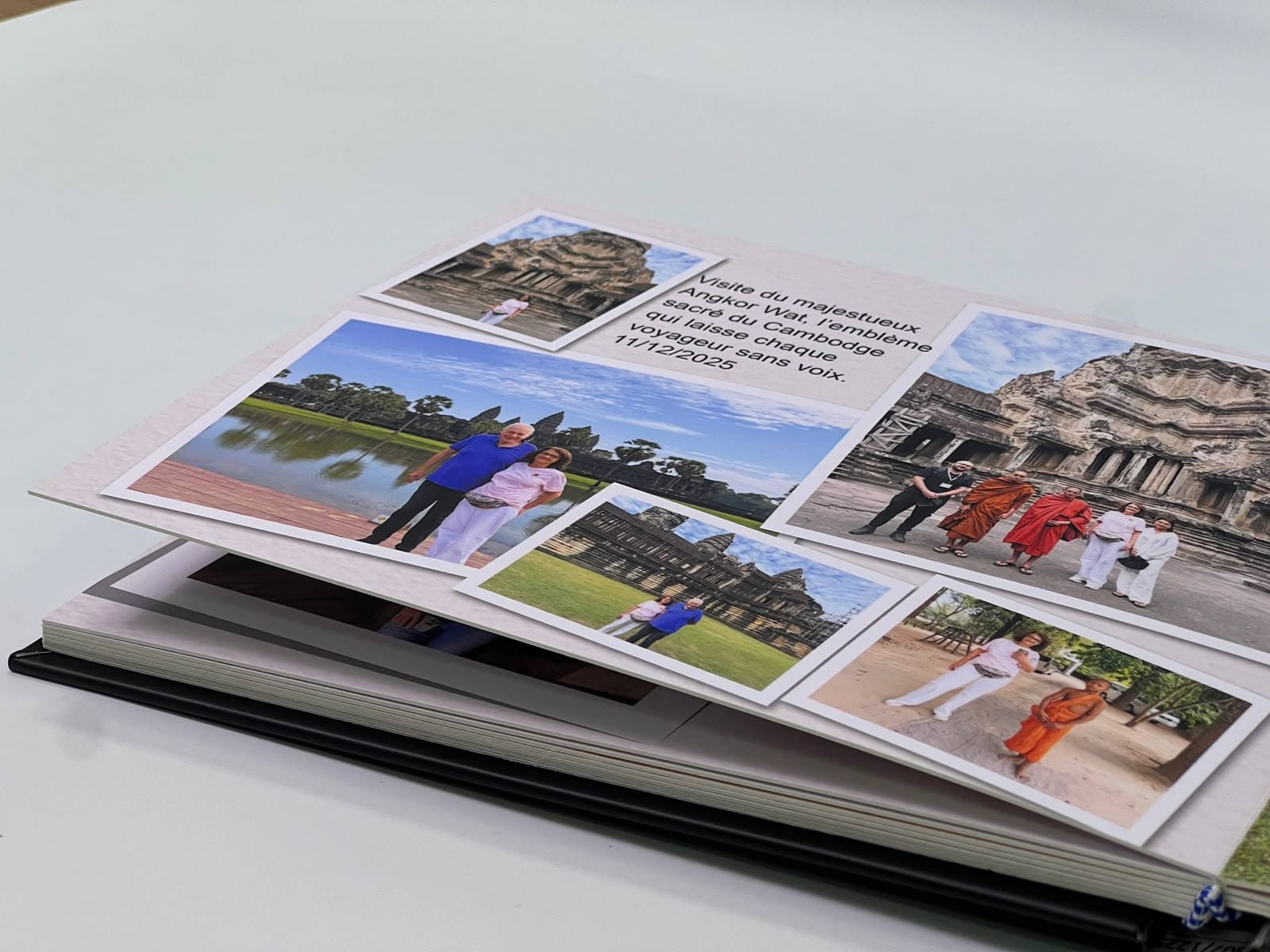 Le photo-book cadeau, souvenir du voyage au Cambodge