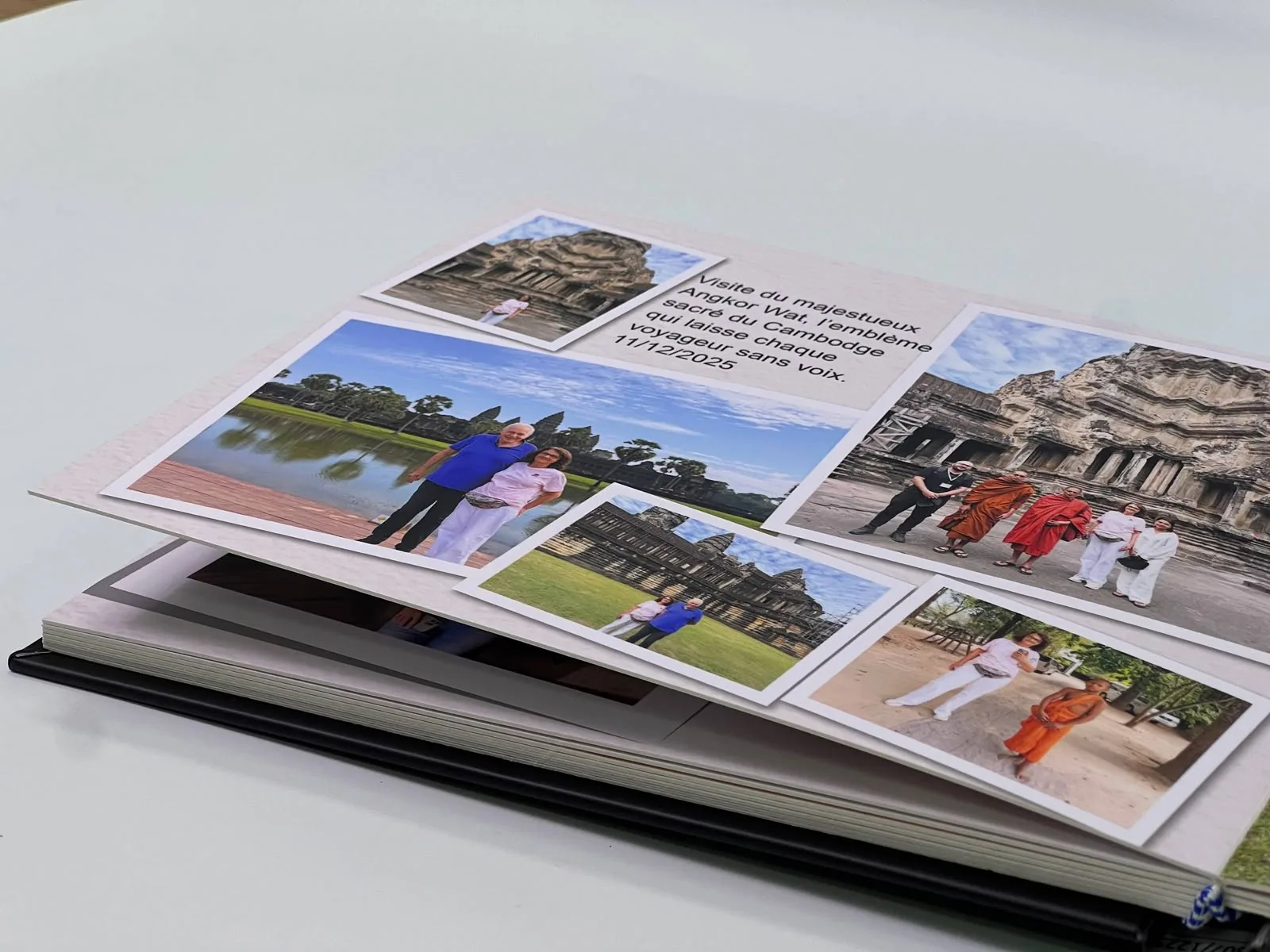 Le photo-book cadeau, souvenir du voyage au Cambodge